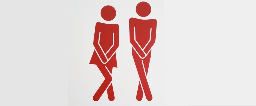 simboli di uomo e donna delle toilette 