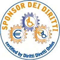 il logo di "sponsor dei diritti"