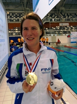 Cecilia Camellini medaglia d'oro ai campionati eindhoven