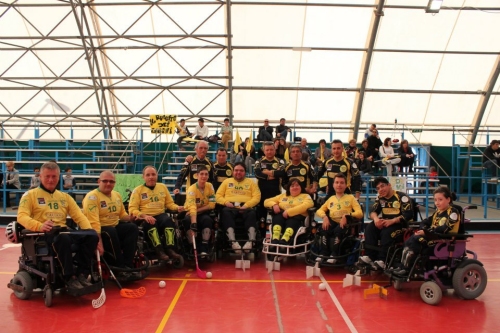 Leoni Sicani: squadra di hockey su carrozzina 