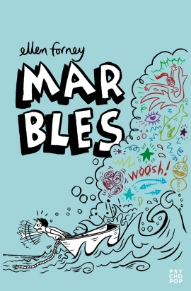 copertina di Marbles, graphic novel su bipolarismo