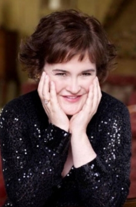 Primo piano della cantante Susan Boyle