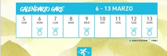 calendario gare sci nordico