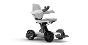 Scooter elettrico antiribaltamento per interni ed esterni facile da guidare, per persone anziane e disabili