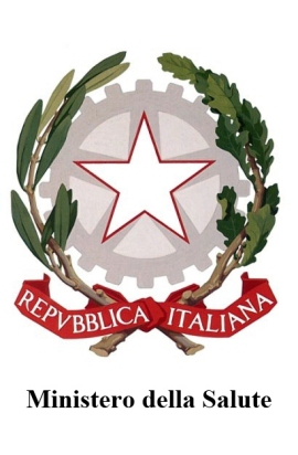 logo del ministero salute con una stella al centro