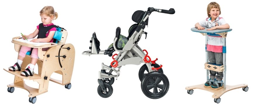 sedia posturale, passeggino estabilizzatore di postura per bambini disabili