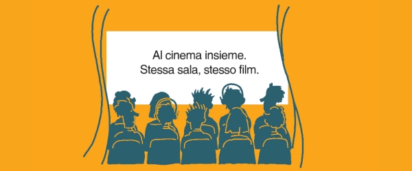 intestazione locandina "Cinema senza barriere"