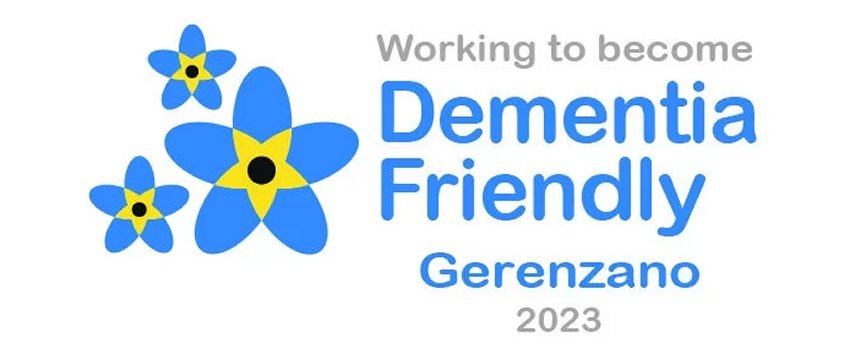 logo con scritto dementia friendly