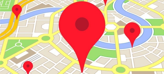 schermata di google maps