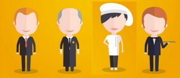 vignetta con profili di diverse tipologie di lavoratori
