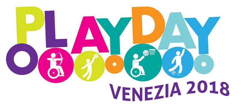 logo di Play Day con la scritta Venezia 2018