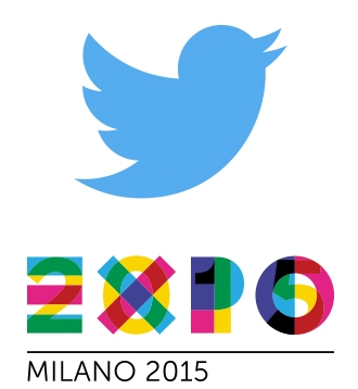 logo AskExpo con simbolo di Twitter