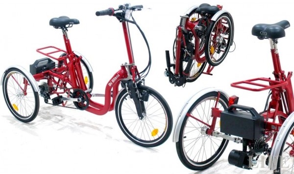 triciclo pieghevole per anziani e disabili tricy