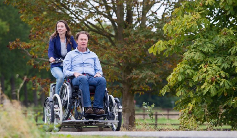 bici disabili sedia rotelle