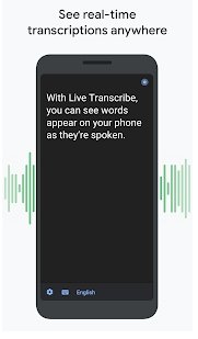 screenshot app trascrizione 
