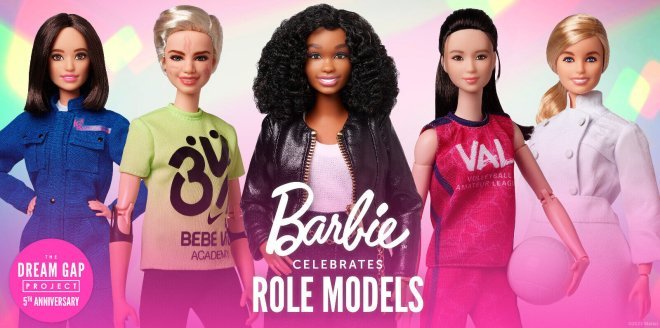 le 5 barbie role models che si ispirano ad altrettante donne di successo