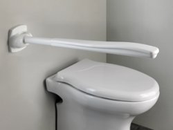 bracciolo ergonomico wc