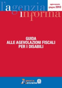 copertina della guida agevolazioni fiscali 2010