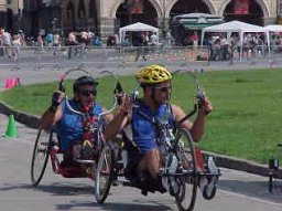 Disabili-com: Handbike: due atleti in gara in Prato della Valle