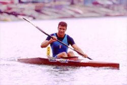 Disabili-com: Antonio Rossi in kayak