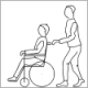 Disabili-com: logo Speciale Barriere Architettoniche, Gif animata