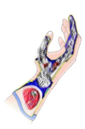 disegno di mano bionica