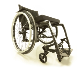 veloce: carrozzina di disabili abili 