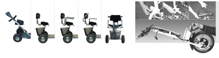 scooter pieghevole disabili