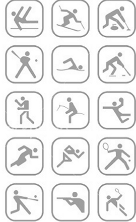 icone di sport vari