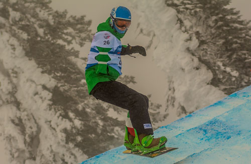 Paolo Priolo snowboard