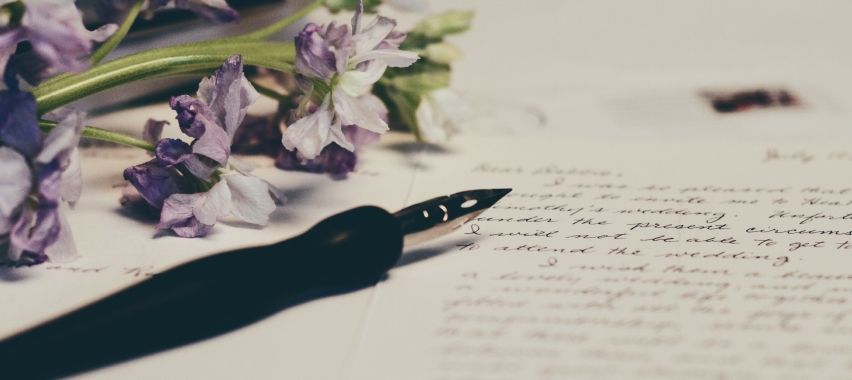 penna, fiori e testamento