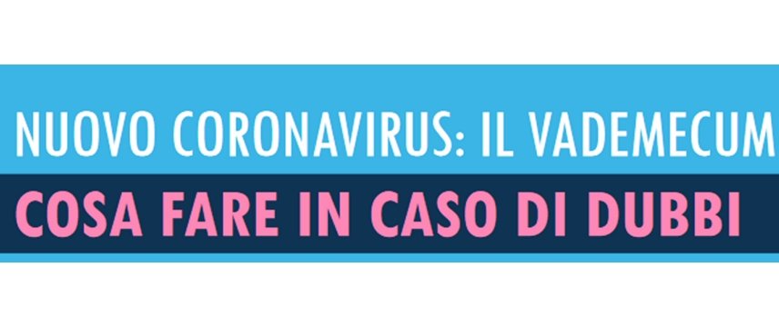 copertina vademecum coronavirus