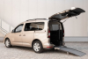 Trasporto passeggeri disabili in carrozzina: Nuovo Volkswagen Caddy Passo Corto con allestimento Focaccia F-Style