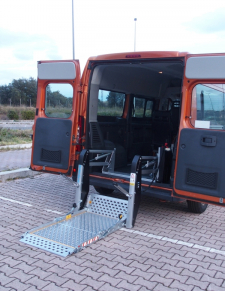 Gamma di soluzioni Guidosimplex per allestimento veicoli adibiti a trasporto disabili