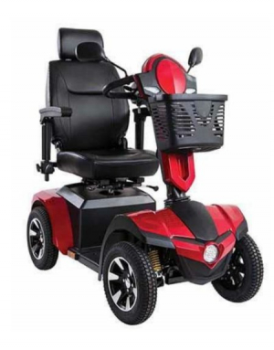 Scooter elettrico a 4 ruote: dispositivo medico di mobilità per disabili e anziani