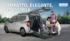 Nuovo Nissan Townstar Runner con allestimento spazioso by Olmedo per trasporto passeggeri disabili in carrozzina