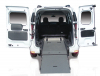 Allestimento Guidosimplex su Dacia Dokker con piano ribassato per trasporto carrozzina disabili