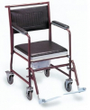 Sconto su carrozzina e sedia wc comoda pieghevole per anziani e disabili